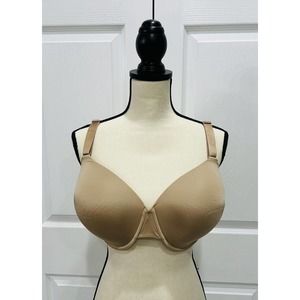 SOMA Nude Beige Vanishing 300 Perfect Coverage Underwire Bra Size 40DD